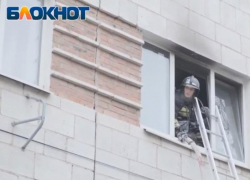 В общежитии ВолгГМУ произошел пожар: тушение сняли на видео