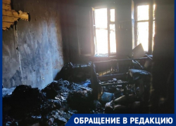 "Сын выпрыгнул в окно": люди семьями спасались от ночного пожара в Волгограде