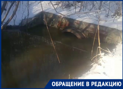 Канализационные стоки из ЖК Санаторный стекают в Волгу