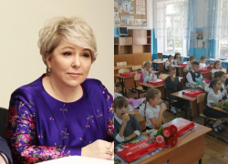 «Всех с первым днём осени», - депутат Госдумы Ирина Гусева поздравила словом и делом учеников своего избирательного округа