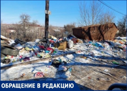 Растущая гора мусора годами захватывает СНТ в Волгограде