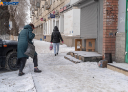 Названа дата, когда в Волгограде растает жуткая гололедица