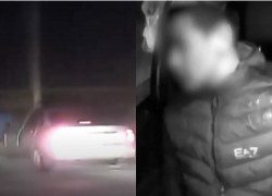 В Волгоградской области полицейские открыли стрельбу по колесам автомобиля, за рулем которого был подросток: погоня попала на видео