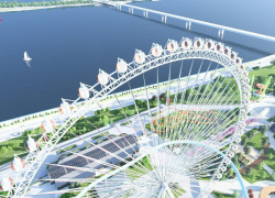 Когда волгоградцы смогут прокатиться на 120-метровом колесе обозрения