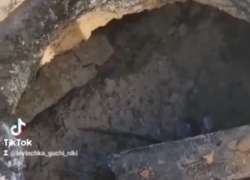 Калечащие иномарки дорожные ловушки снял на видео волгоградец