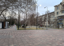 В Волгограде убрали довоенный столб со следами пуль времен Сталинградской битвы