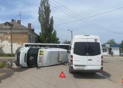 Появилось видео с места аварии с двумя маршрутками под Волгоградом