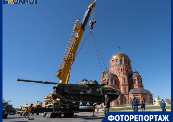 Трофейную технику НАТО с полей СВО привезли в Волгоград