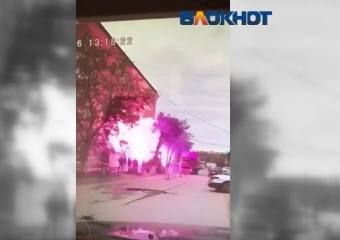 Опубликовано видео взрыва дома в Волгограде