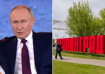 Лихо перешли на «ты» с Путиным требующие переименовать Волгоград в Сталинград