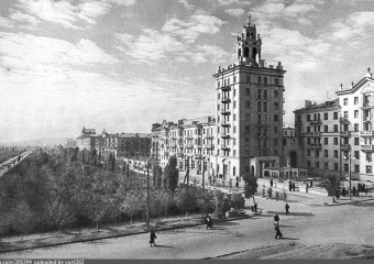 Как пленные немцы строили сталинский ампир: дом с башенкой в Краснооктябрьском районе Волгограда