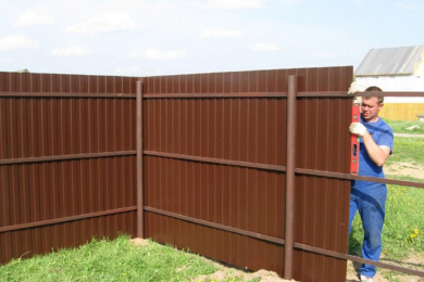 Установка заборов, ворот и калиток - 