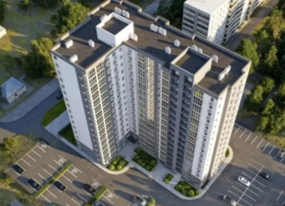 Строится современный ЖК с закрытой территорией и парковкой