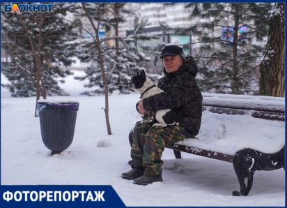 Снежная идиллия под стук лопат: показываем красоту январского утра в Волгограде 