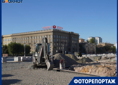 Почти сделали невозможное: в центре Волгограда ударно пытаются сдать знаковое благоустройство