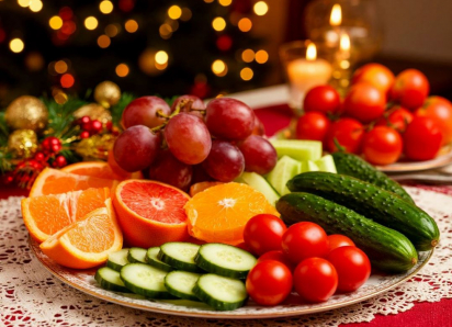 Праздничная свежесть: овощи, фрукты и орехи для вашего стола 