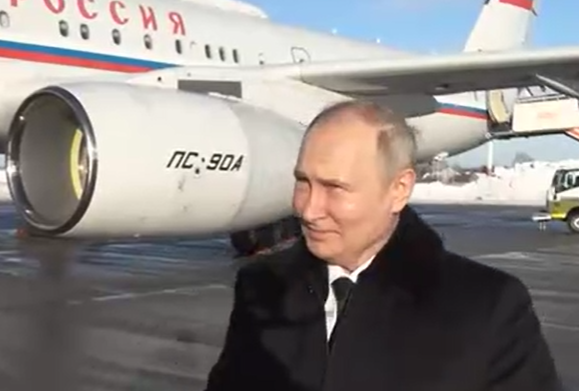 Президентский борт приземлился в Волгограде