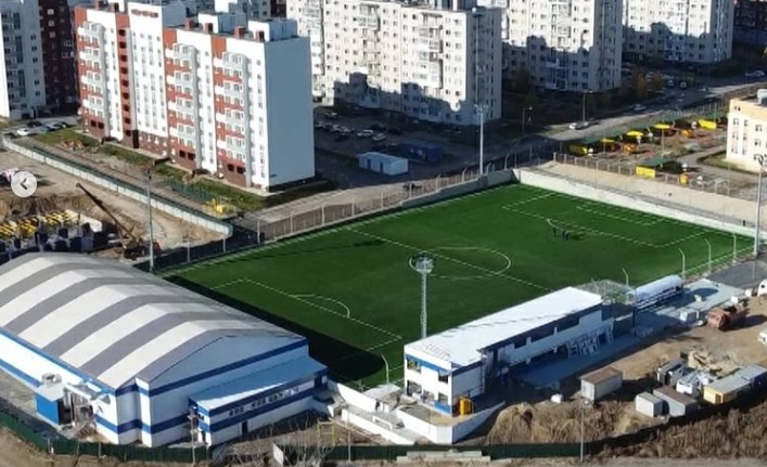 В Волгограде построили футбольный стадион Леонида Слуцкого