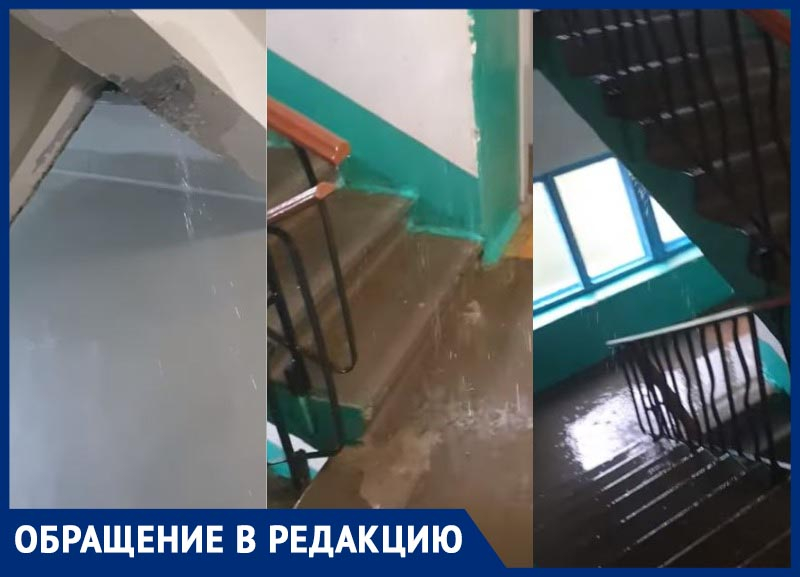 Ливень топит многоэтажку в Волгограде с 9 по 1 этажи вместе с лифтом: видео жителей