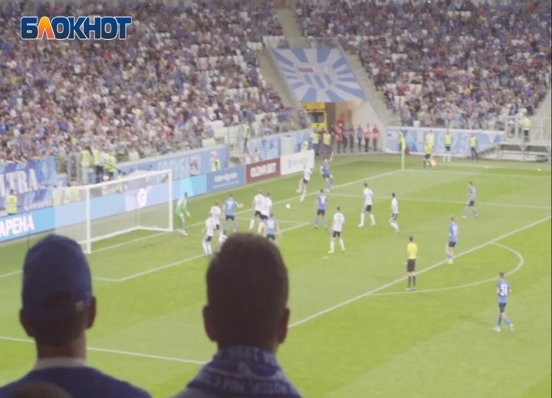 На победном матче «Ротора» полиция наказала троих футбольных фанатов