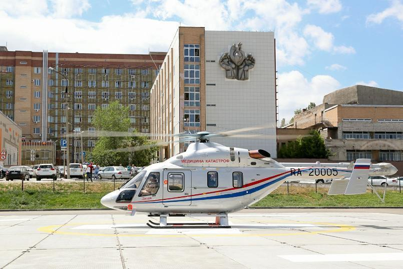 Один час полета медицинского вертолета в Волгограде оценили в 160 тысяч рублей