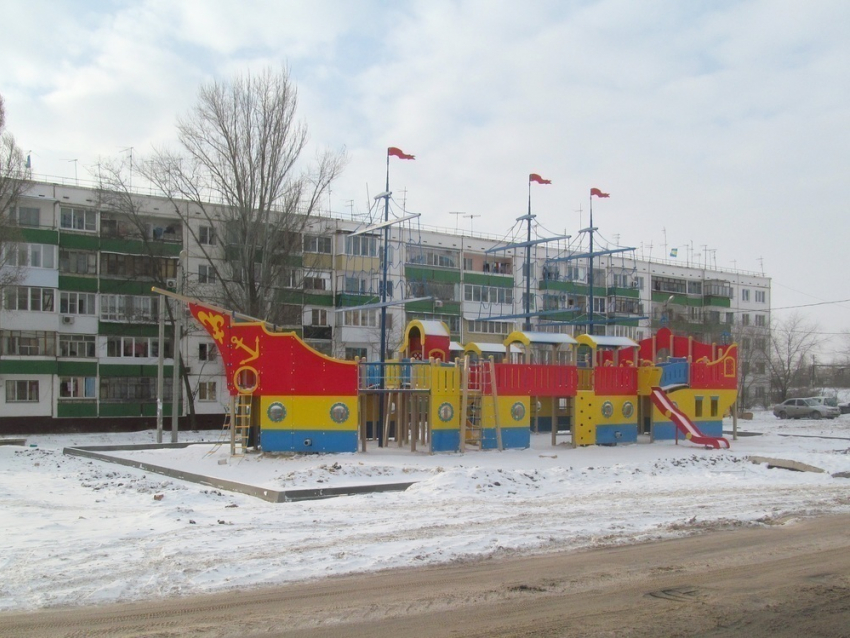 В Волгоградской области за год появилось 79 новых детских площадок
