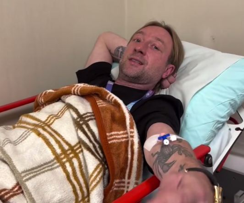 Нога как у слона: Евгений Плющенко загремел в турецкую больницу