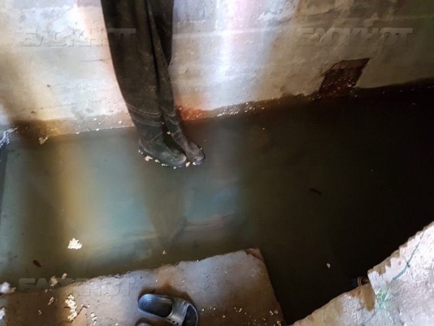 ﻿В Волгограде коммунальщики взялись за затопленный подвал на улице Зорге