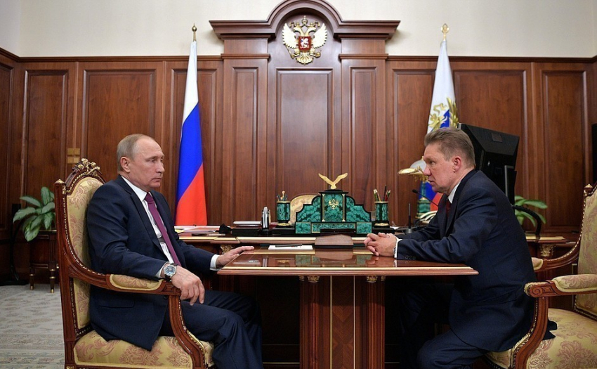 Глава «Газпрома» пожаловался Президенту Владимиру Путину на  чиновников Волгоградской области