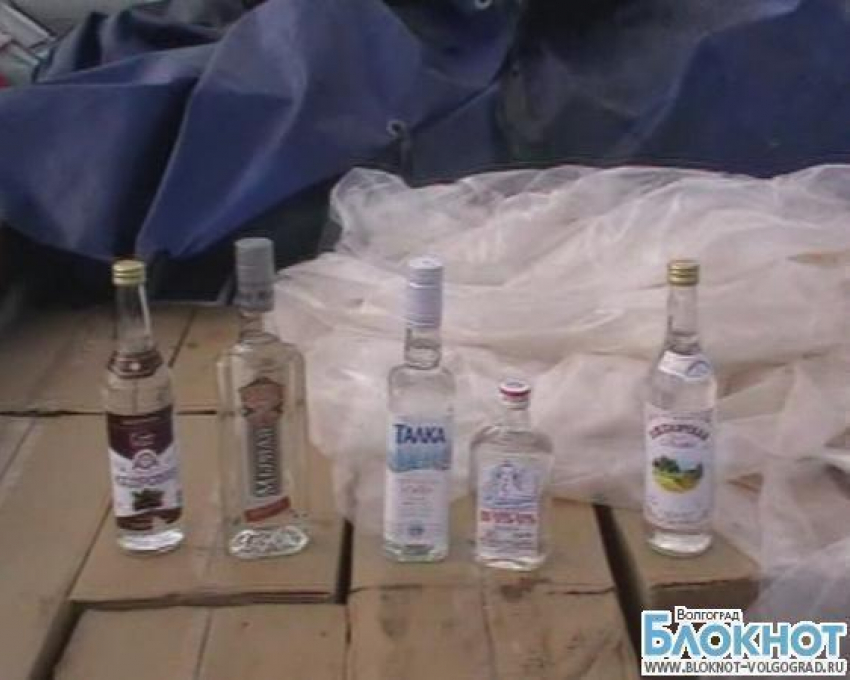 Волгоградские полицейские задержали «КАМАЗ» с «левой» водкой