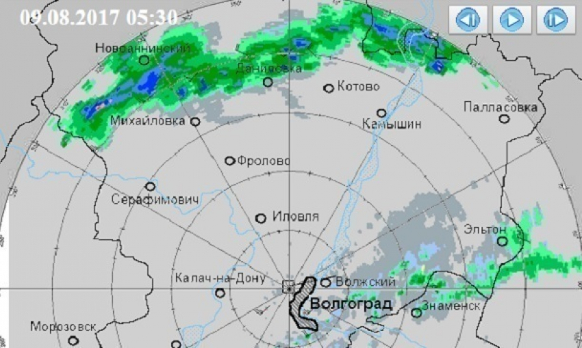 В Волгограде похолодает до +33 градусов