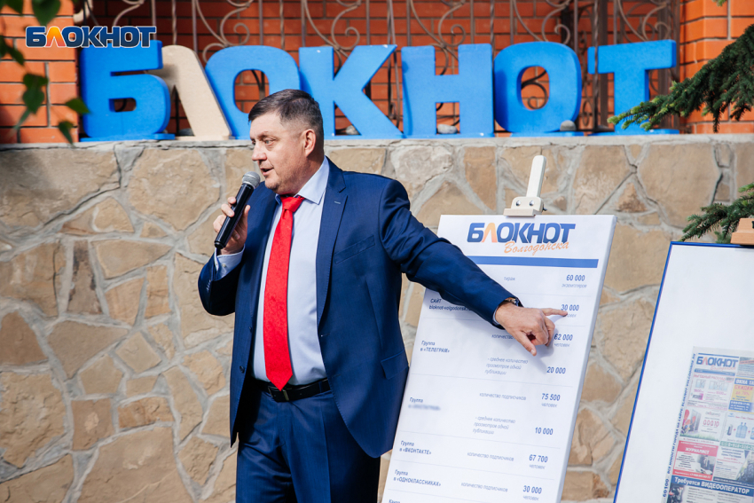 Основатель сети «Блокнот» Олег Пахолков отмечает день рождения