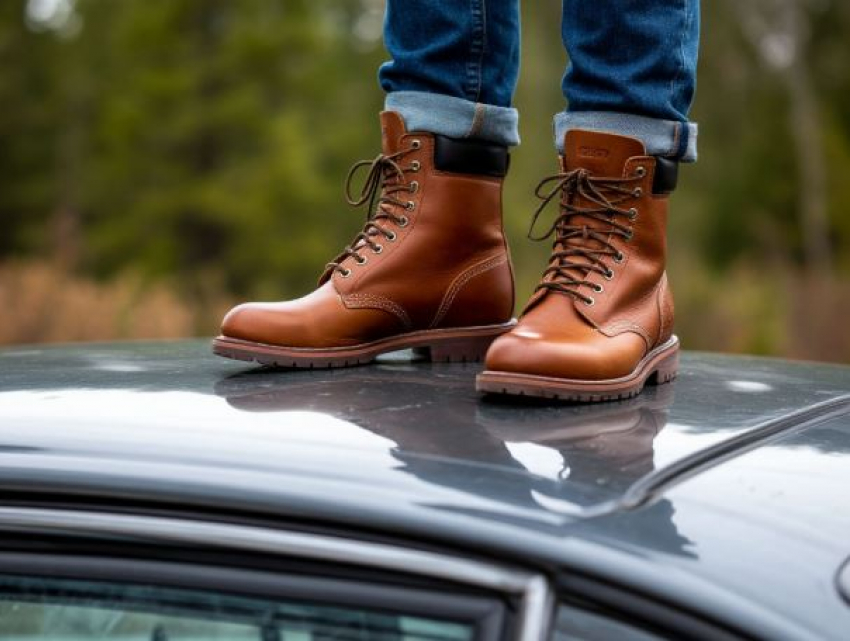 Бил и прыгал на капоте: волгоградец повредил мешающий ему внедорожник за 10 млн