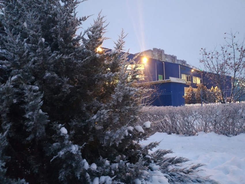 Снег и небольшой мороз: в Волгограде продолжается зимняя сказка