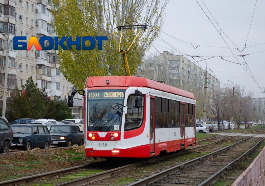 Новый скоростной трамвай появился в Красноармейском районе Волгограда