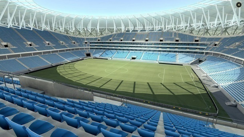 Визуализация показала, каким будет стадион «Волгоград Арена"