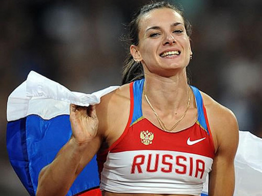 Елена Исинбаева - в пятерке самых упоминаемых в СМИ олимпийцев