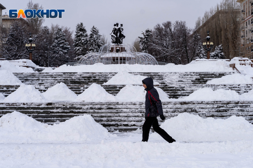 Синоптики пообещали 10-градусные морозы в Волгоградской области