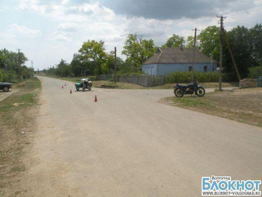 В Волгоградской области столкнулись два несовершеннолетних водителя