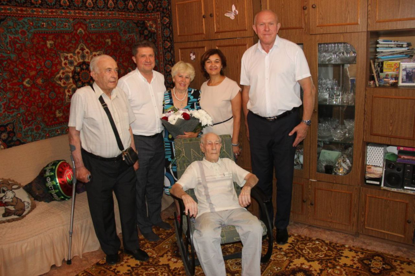 Защитнику Сталинграда Павлу Андрееву исполнился 101 год