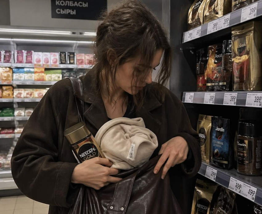 Волгоградская неплательщица алиментов попалась на краже продуктов и прокладок