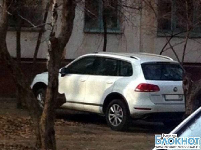 В Волгограде нашли угнанный  Tuareg с перебитыми номерами