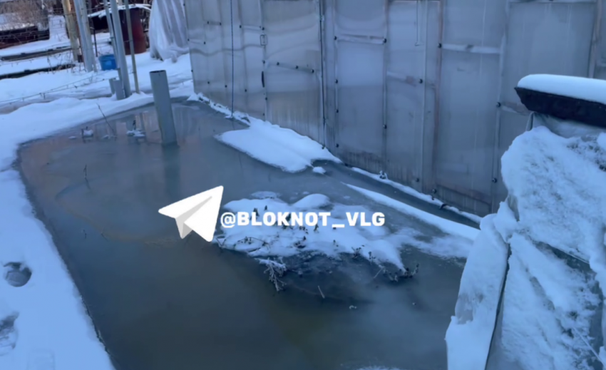 Собственные «купели» появились на Крещение в частном секторе Волгограда