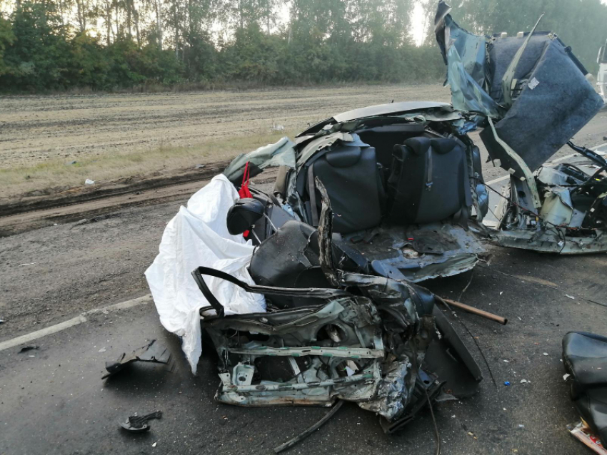 Четверо волгоградцев погибли на месте в ДТП с фурой в Тамбовской области