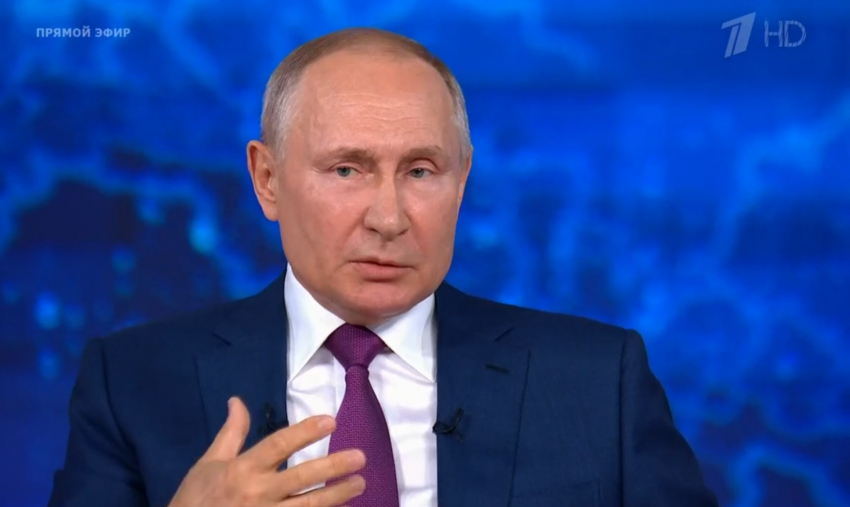 На прямой линии с президентом Путиным прозвучала проблема из Волгограда