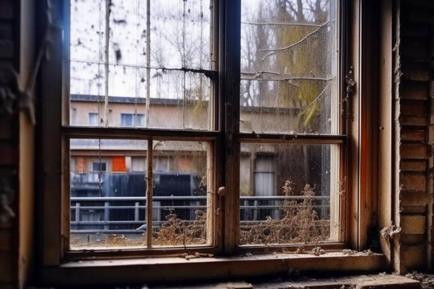 Из-за лишения УК лицензии дом в Волгограде тонет в пыли и грязи