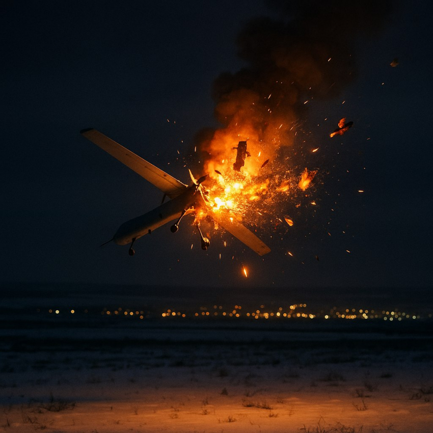 Урюпинск атакован ВСУ: горит нефтебаза, жителей эвакуируют 