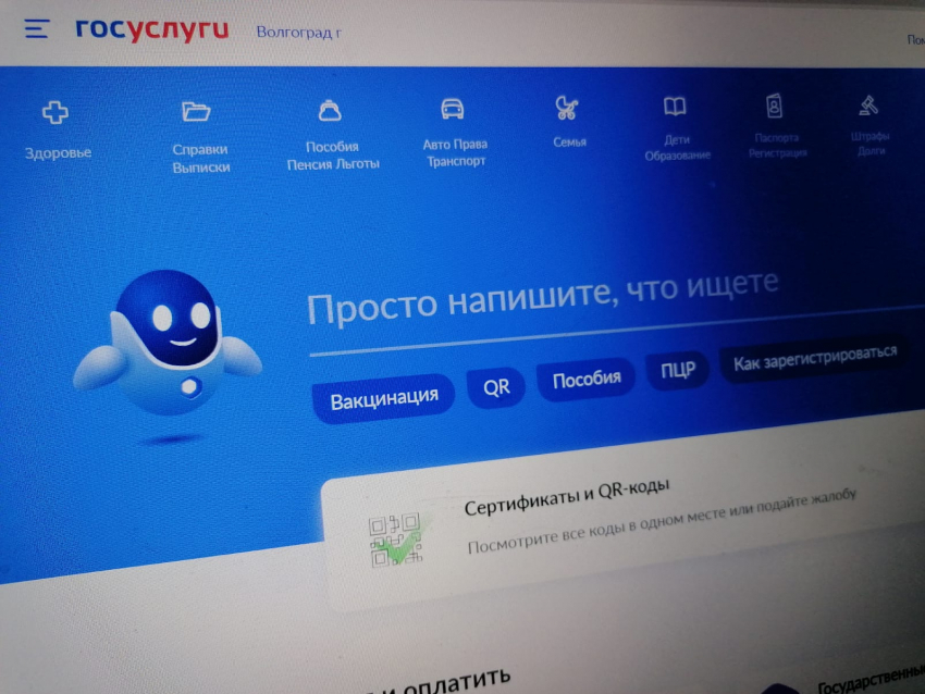 Волгоградцев предупредили о проблемах с доступом к Госуслугам