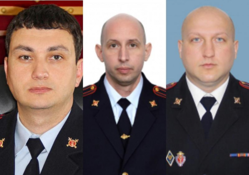 В Волгоградской области появилось сразу три новых начальника в МВД
