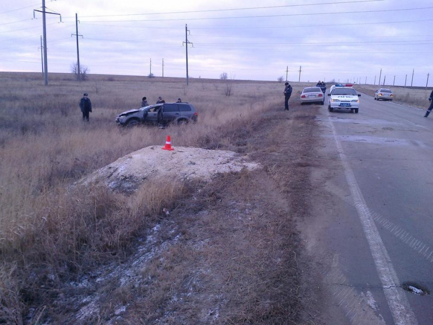 Под Волгоградом в ДТП погиб 55-летний водитель Mitsubishi Pajero 